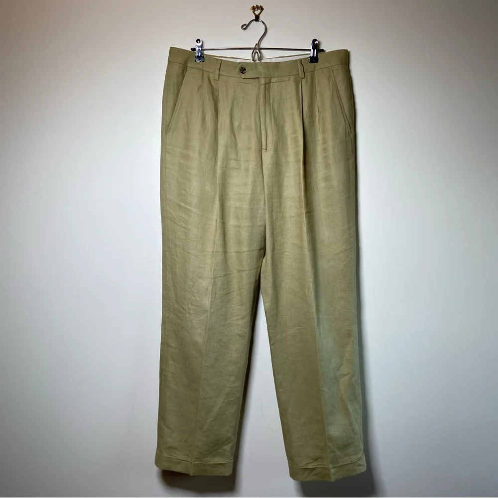 Paul Fredrick Linen Pants